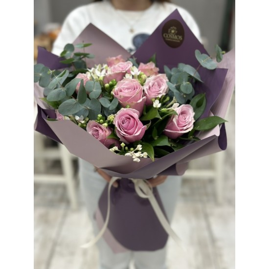 PEMBE GÜL BUKETİ